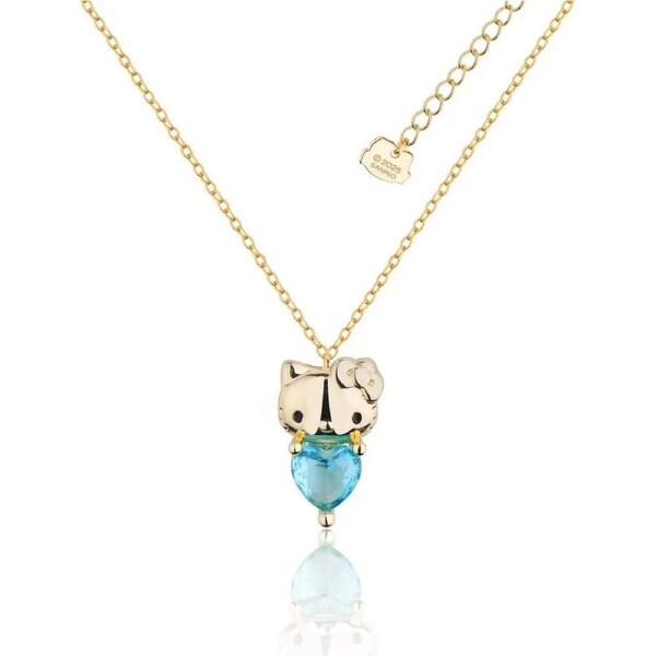 Couture Kingdom - Sanrio - Hello Kitty March Birthstone Necklace Gold