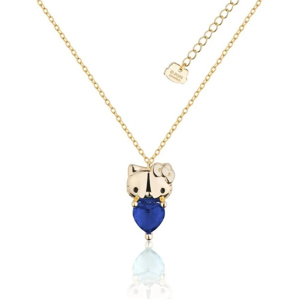Couture Kingdom - Sanrio - Hello Kitty September Birthstone Necklace Gold