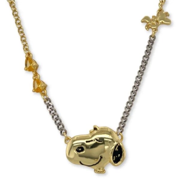 Couture Kingdom - Peanuts - Snoopy Statement Necklace Silver