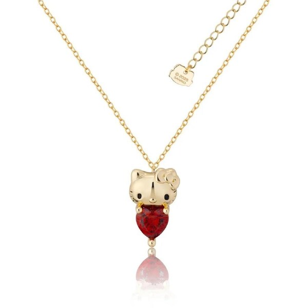Couture Kingdom - Sanrio - Hello Kitty January Birthstone Necklace Gold