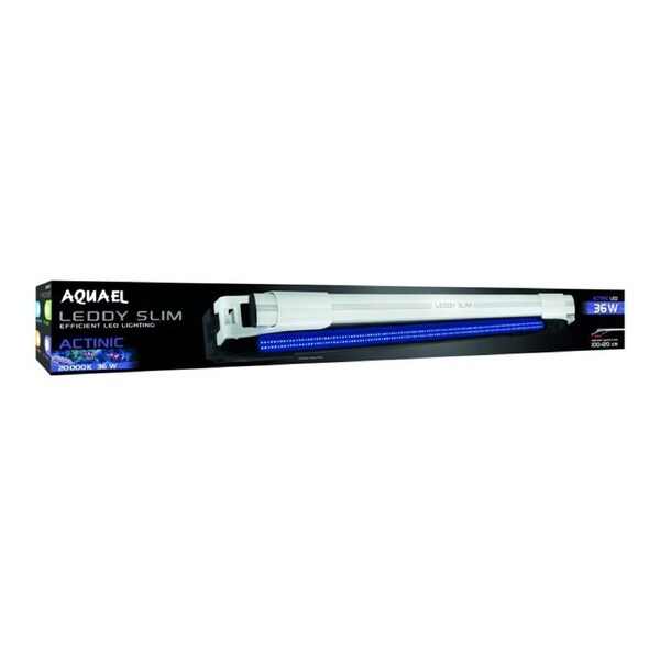 Aquael Leddy Slim Duo Marine & Actinic White 10w LED Light Unit 24-32cm (102503)
