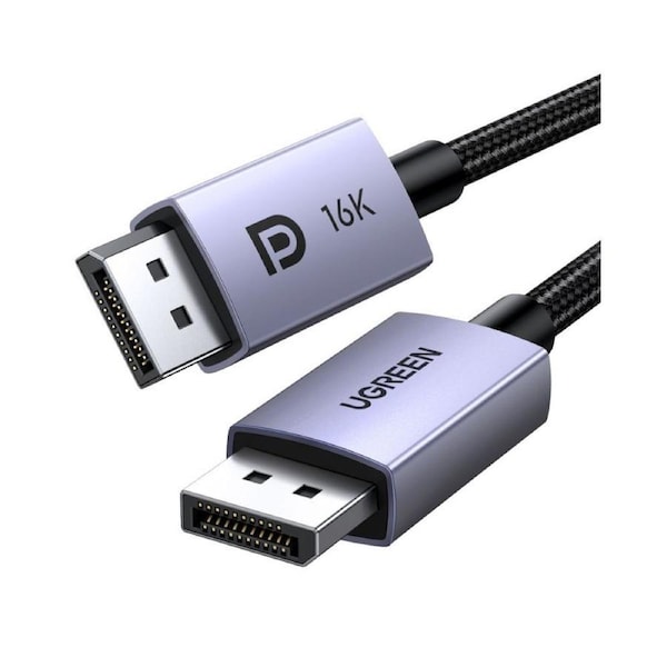 UGREEN 16K DisplayPort 2.1 Cable 3M 40Gbps Ultra HD Gaming Monitor Cable