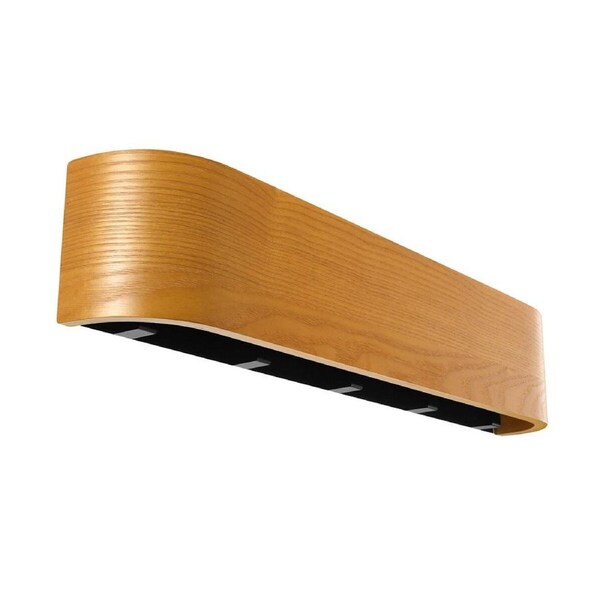 Clothes Coat Rack Hanger Wall Mounted 5 Hooks Hat Bag Towel Organiser Key Holder Wooden Storage Shelf Home Entryway Hall Bathroom Living Room Decor