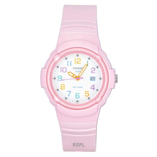 Casio Analog Quartz LX-800H-4AV Ladies Watch Bio-Based Resin Strap White Dial 100M
