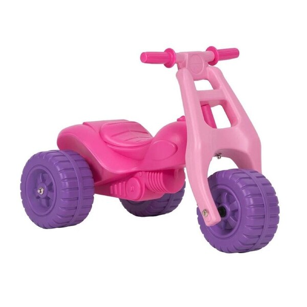 Avoca Junior 3-Wheeled ATV Ride On Kids Toy 59cm x 35cm Pink/Purple 1-3y