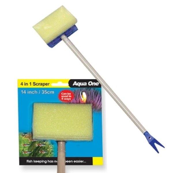 Aqua One Scraper 4 in 1 - (24inch) (10321)