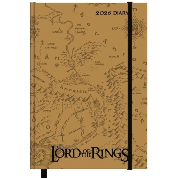 The Lord of the Rings 2026 A5 Diary Planner