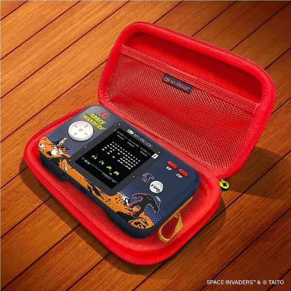 My Arcade Space Invaders Pocket Player with Travel Case
