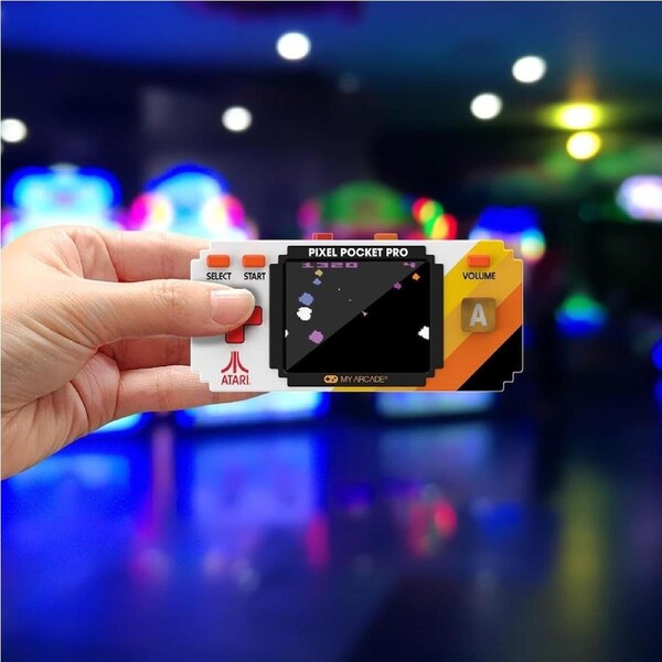 My Arcade Pixel Pocket Pro Atari Portable Gaming System