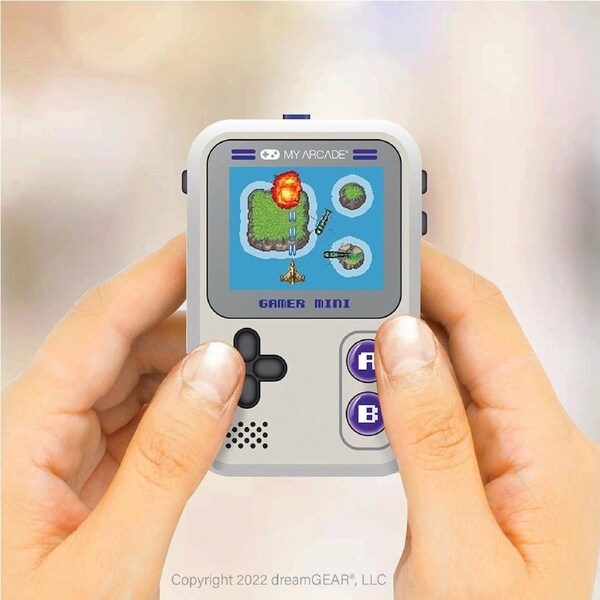 My Arcade Gamer Mini Classic 160 Games in 1 - Grey & Purple