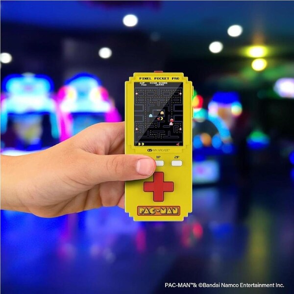 My Arcade Pixel Pocket Pro Pac-Man Portable Gaming System