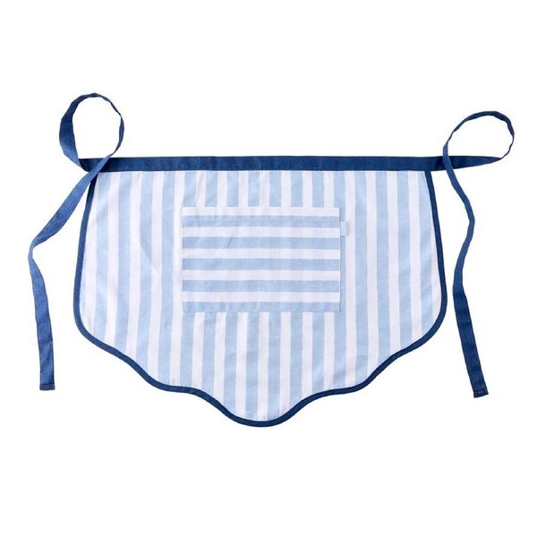 Ambrosia Azure Half Apron With Pocket
