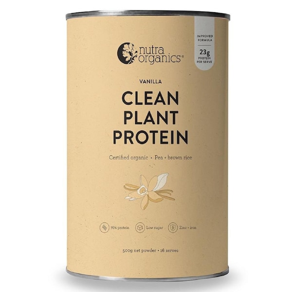 Nutra Naturals Clean Plant Protein Powder Vanilla 500g