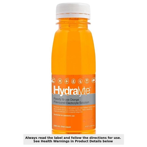 Hydralyte Ready to Drink Orange Solution 250 ml