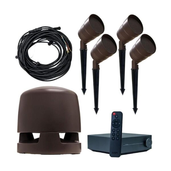 WiiM - Volt Ohm Outdoor Garden 4.1 Wi-Fi Connected Speaker System