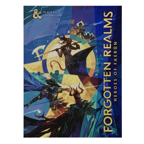 Dungeons and Dragons Forgotten Realms Heroes of Faerun Player Expansion (Alternative Cover)