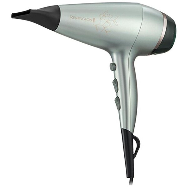 Remington Botanicals Hairdryer Ionic Airflow Healthy Shine Teal Green