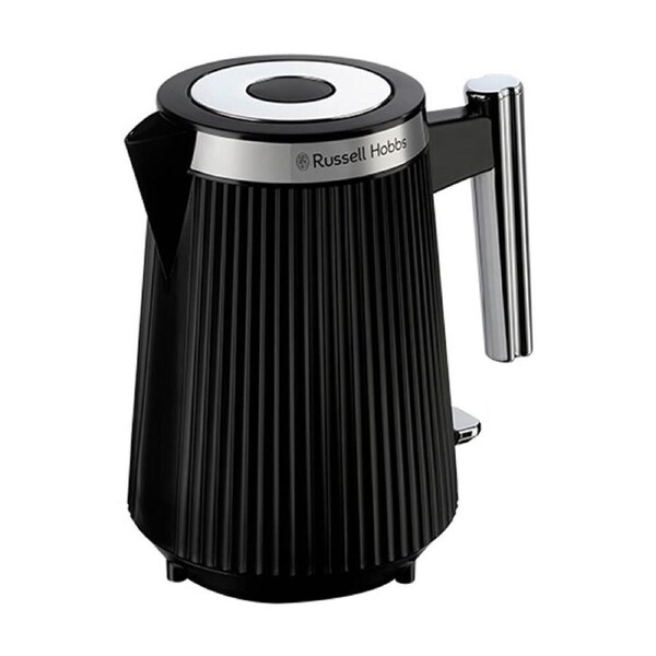 Russell Hobbs Bronte Black Kettle Modern Design Finish Black/Silver