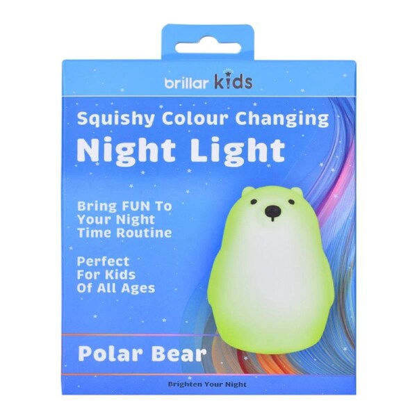 Squishy Polar Bear Night Light