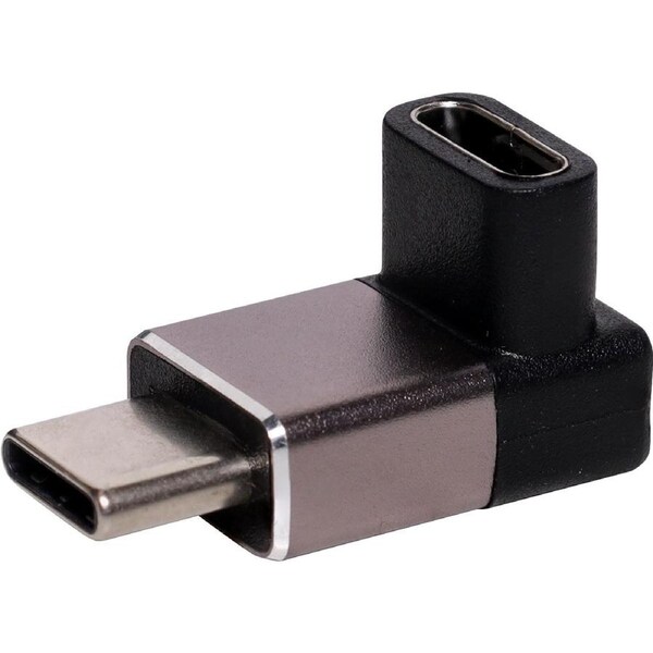 Dynalink PA1981A USB Adaptor Right Angle Up Type C Female to Type C Male