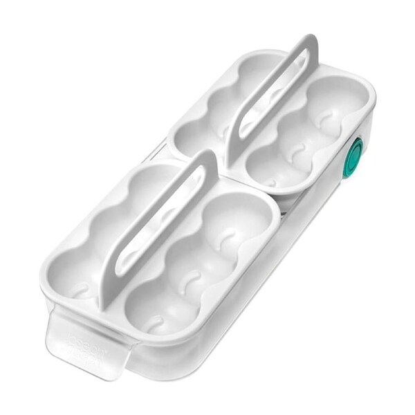 Joseph FridgeStore 12 Egg Holder Kitchen Storage Organizer Caddy White