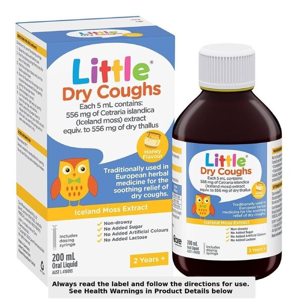 Little Dry Coughs Kids cough Medicine 200ml
