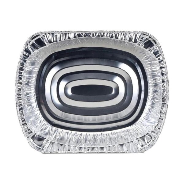 Deal365 Large Foil Tray 45x35x7cm Baking Roasting Cooking Tray