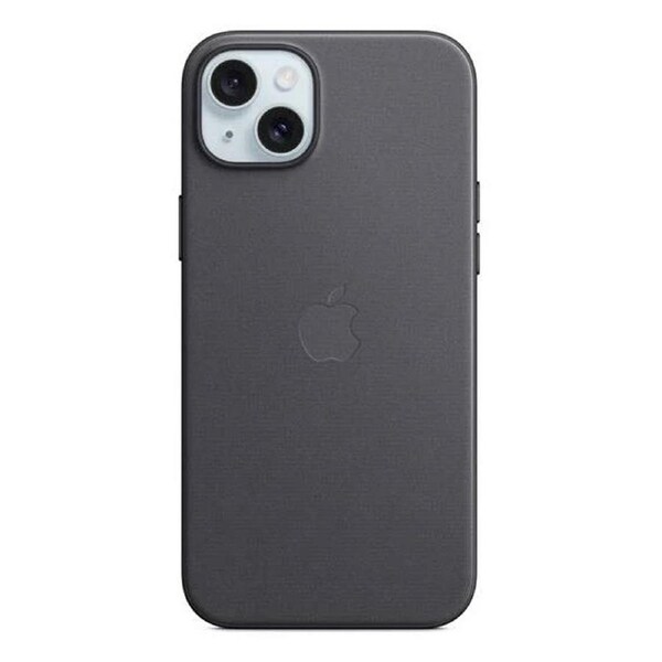 Apple iPhone 15 Finewoven Case with MagSafe - Black Black