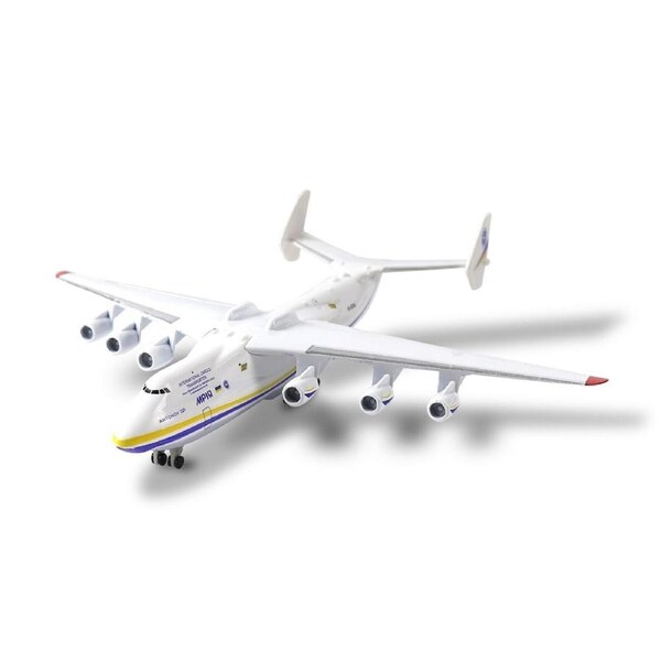 Antonov 1/400 Scale Diecast Metal AN-225 MRIYA Aircraft Model Kit w/ Stand - Ukraine Airplane for Gifts