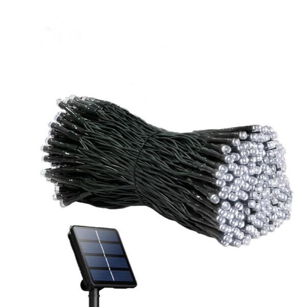 Nevenka Solar String Lights 32m Outdoor Waterproof Garden Patio Decor-White
