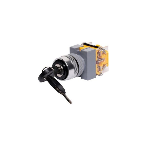 S0825 -2 Position 1NO1NC Heavy Duty Keyswitch