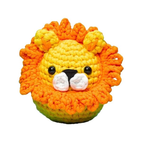 The WOOBLES - Sebastian the Lion Crochet Kit