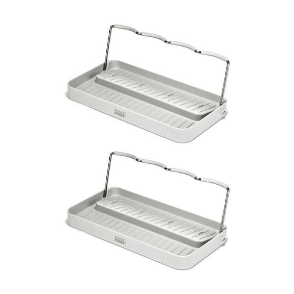 2PK Joseph Neat DrySmart Bottle Drying Rack Kitchen Organiser Stone