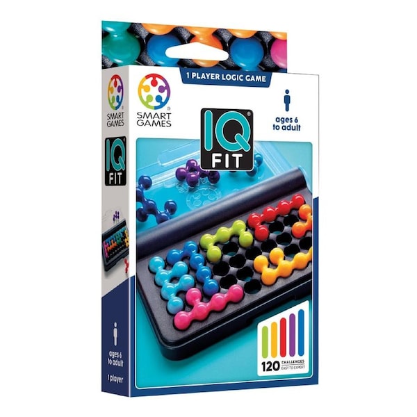 SmartGames - IQ Fit 3D Puzzle Game - Ages 6 to Adult