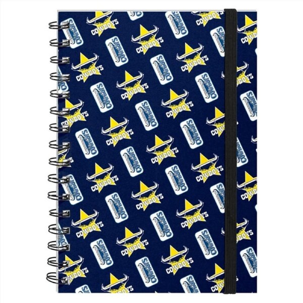 NRL: Cowboys - Hard Cover Notebook