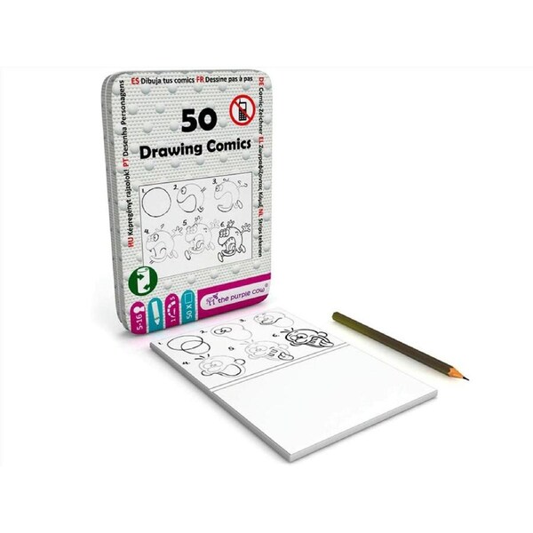 50 Drawing Comics, Tin