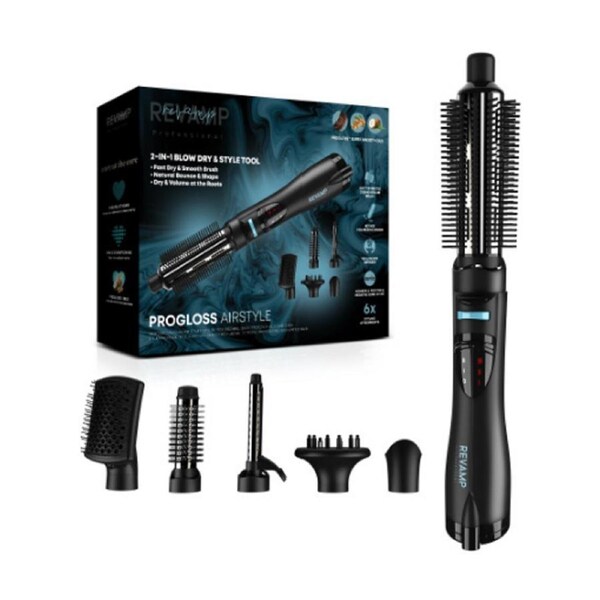 Revamp Progloss Airstyle 2-In-1 Hair Styling Tool