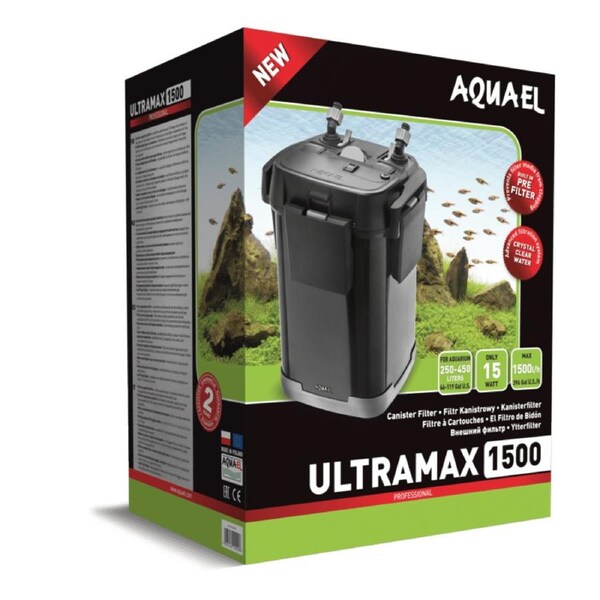 Aquael Ultramax 1500 Canister Filter (102678)