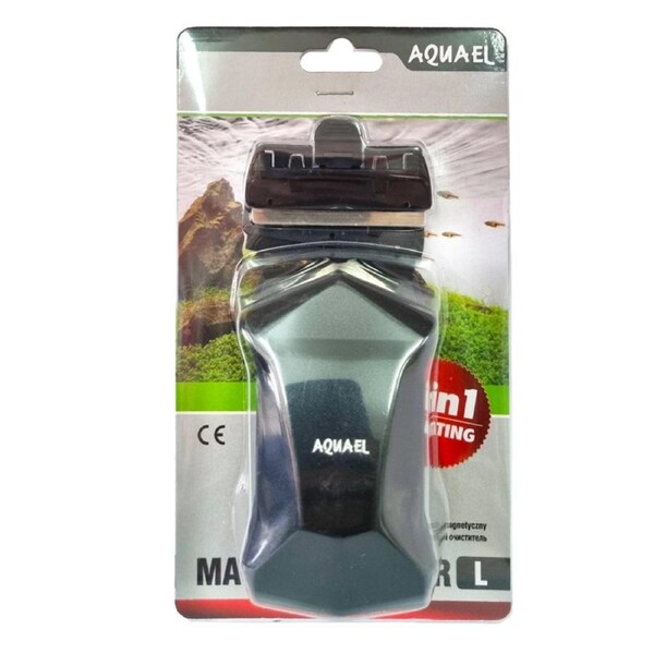 Aquael Magnet Glass Cleaner & Scraper 2-in-1 Large (102084)