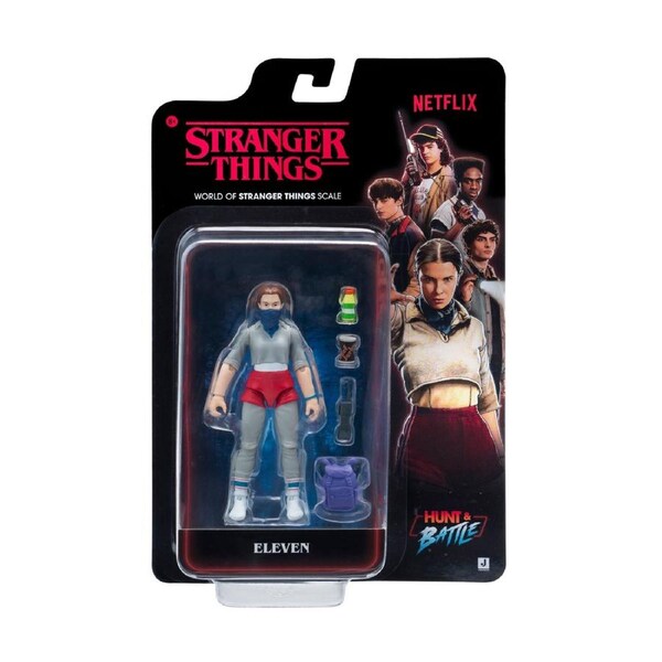 Stranger Things Hunt and Battle World of Stranger Things Scale Eleven Figure