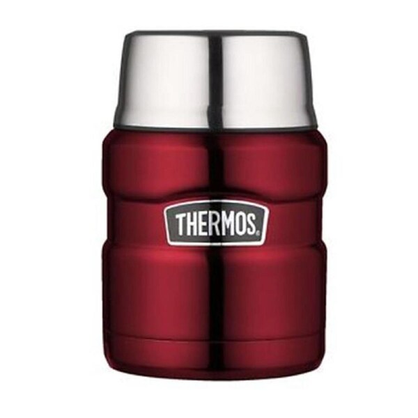 Thermos 470ml Food Jar With Spoon - Red