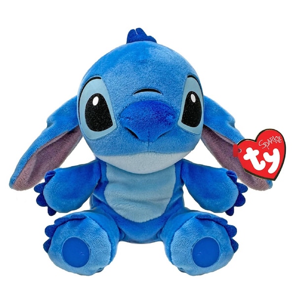 TY Beanie Babies Regular Disney Stitch the Alien (Classic) Plush ...
