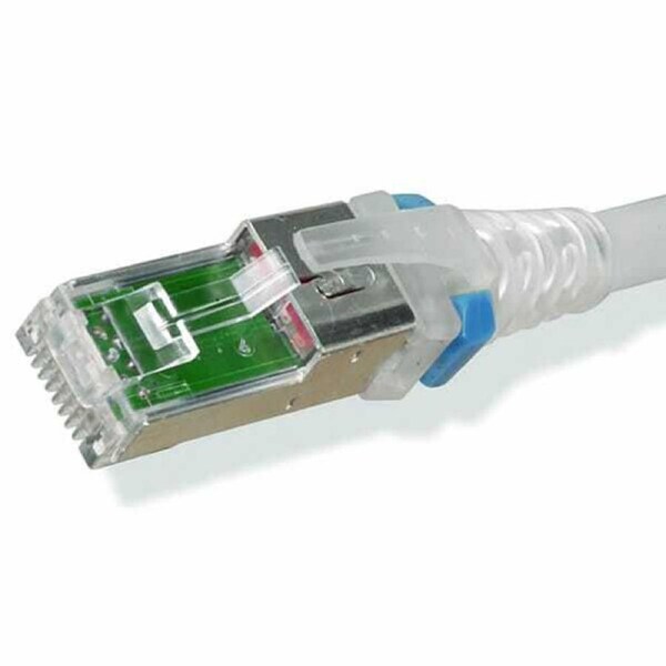 Siemon 3m CAT6A Shielded Ethernet Patch Cable Violet RJ45 ZM6A-S03M-08B – Open Box B
