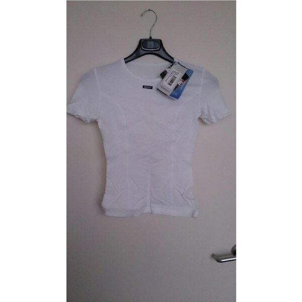 Santini Exotex Short Sleeve Baselayer - White Size L
