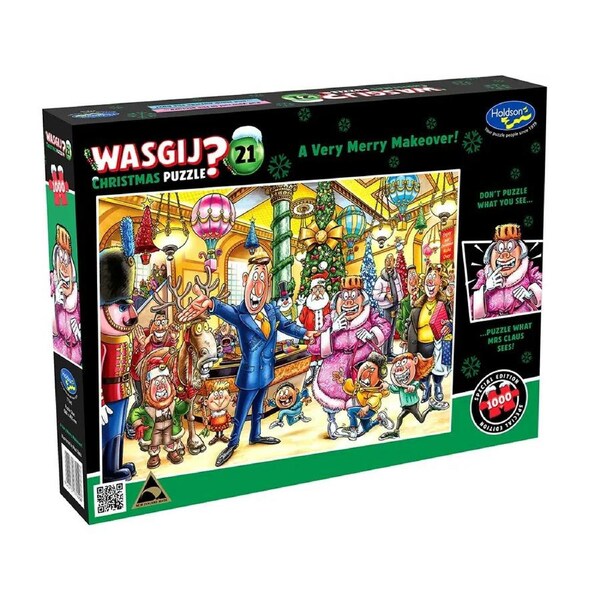 Wasgij? Xmas #21 A Very Merry Makeover 1000 Piece Puzzle