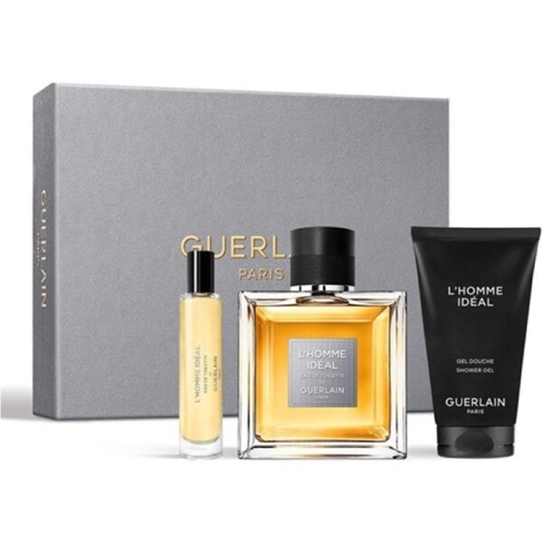 GUERLAIN L'HOMME IDEAL 100ML GIFT SET 3PC FOR MEN BY GUERLAIN