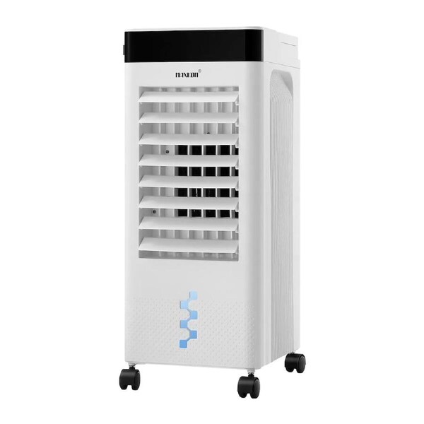 Evaporative Air Cooler Conditioner Humidifier Portable Quiet Cooling Fan 7L Water Tank 3in1 Home Room Swamp AC Conditioning 3 Wind Speeds with Wheels