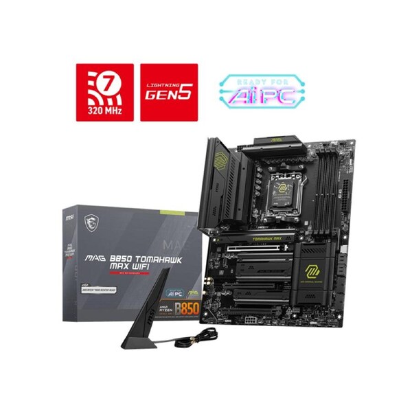 MSI MAG B850 TOMAHAWK MAX WIFI MOTHERBOARD