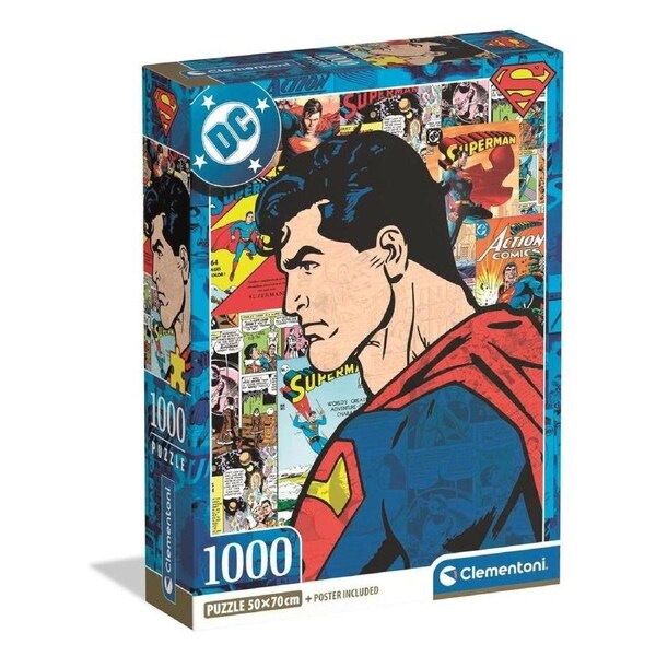 Clementoni Superman Puzzle 1000 Pieces 37507