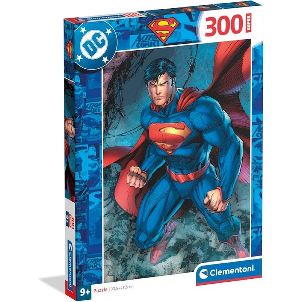 Clementoni Superman 300 Piece Jigsaw Puzzle 21747